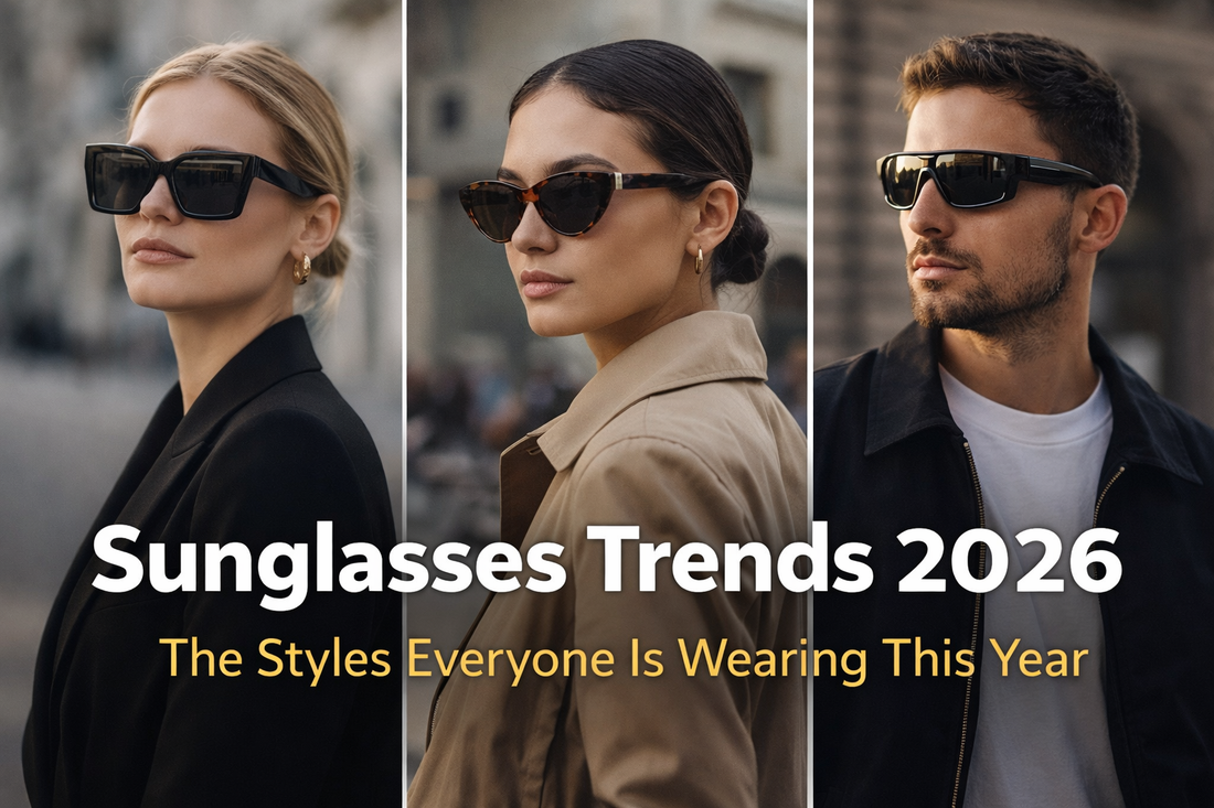 Sunglasses Trends 2026: The Styles Everyone Is Wearing This Year