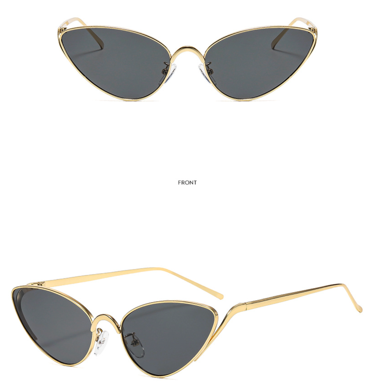 No.010: Retro Cat-Eye Modern and Fashion-forward Sunglasses