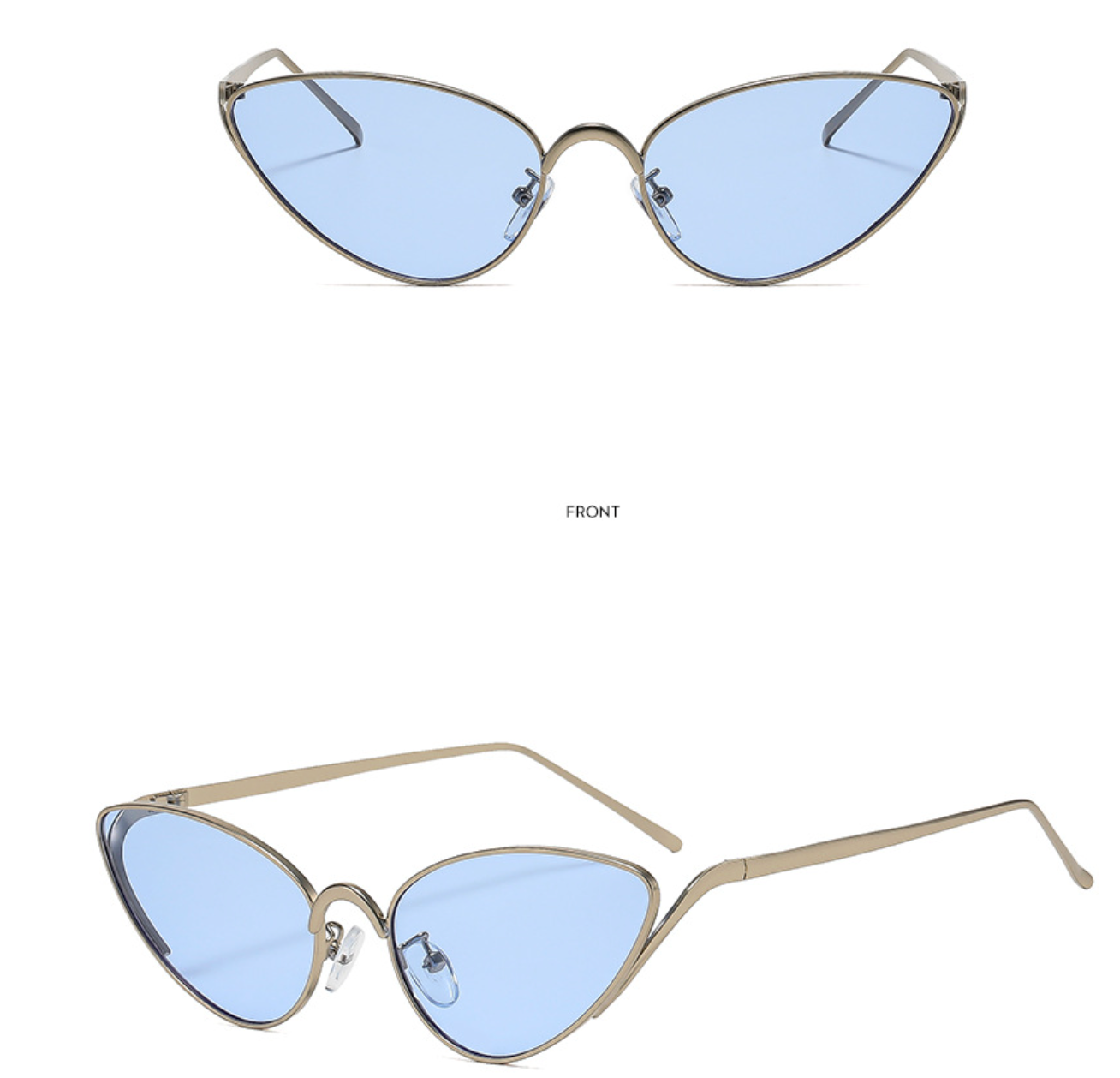 No.010: Retro Cat-Eye Modern and Fashion-forward Sunglasses