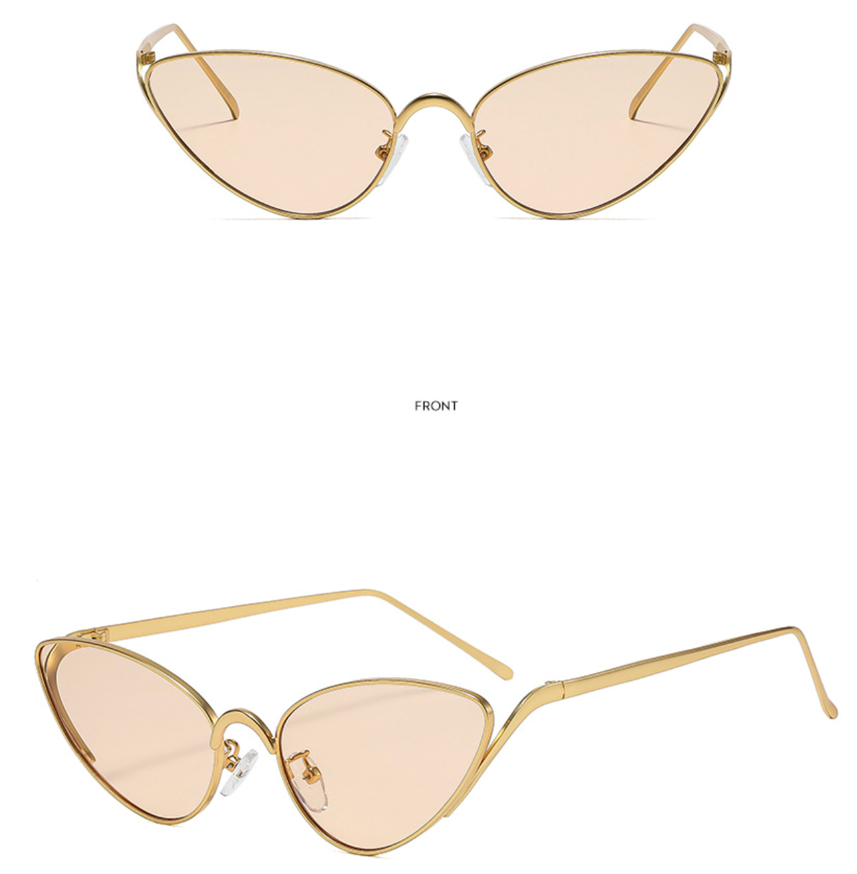 No.010: Retro Cat-Eye Modern and Fashion-forward Sunglasses