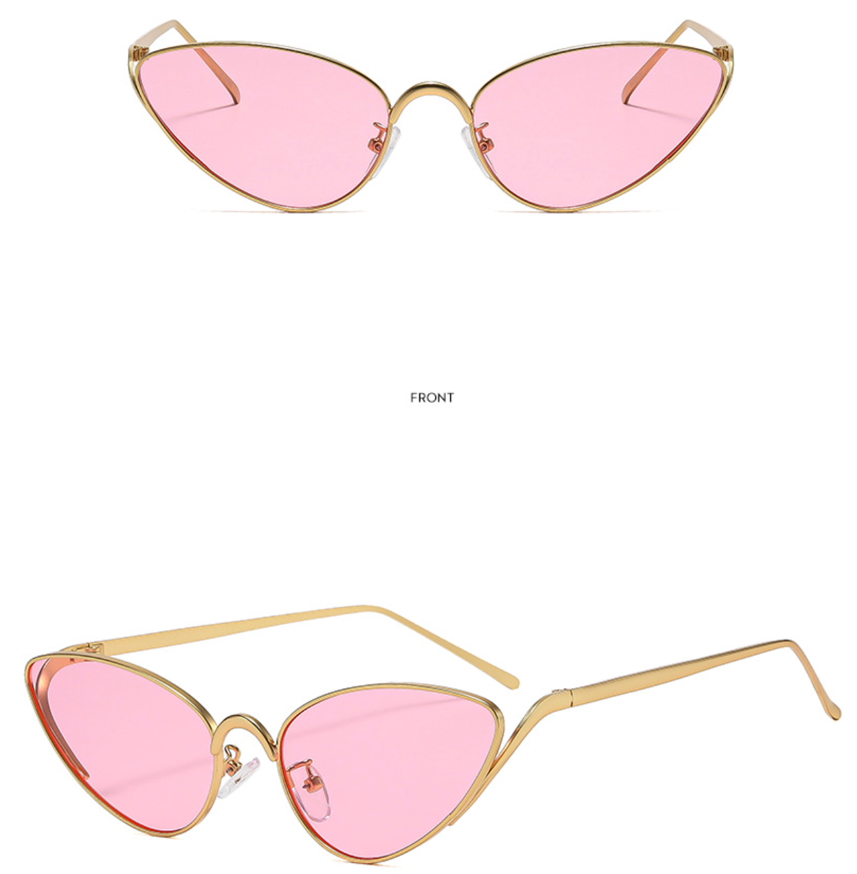 No.010: Retro Cat-Eye Modern and Fashion-forward Sunglasses