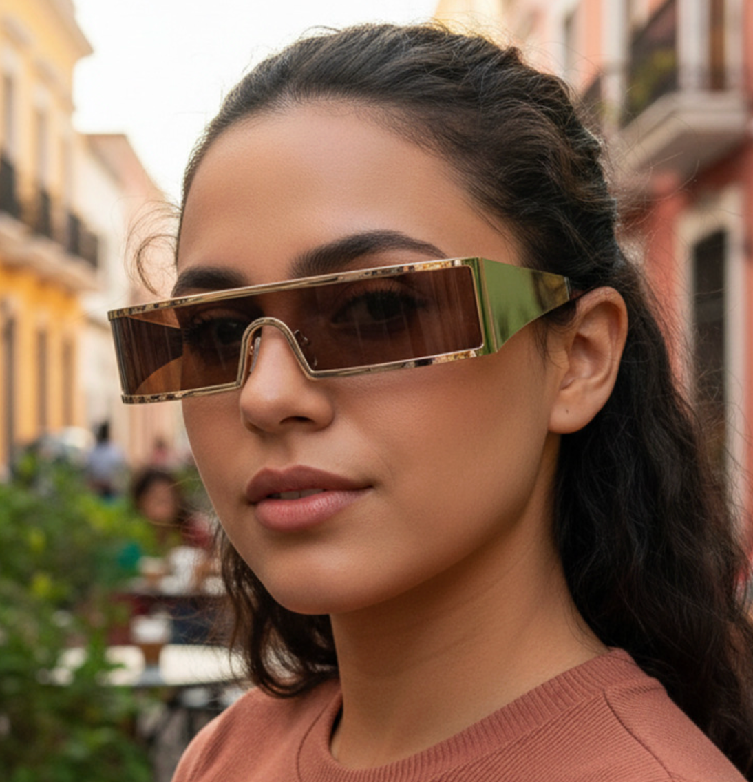 No.012: Futuristic One-Piece Y2K and Fashion Sunglasses