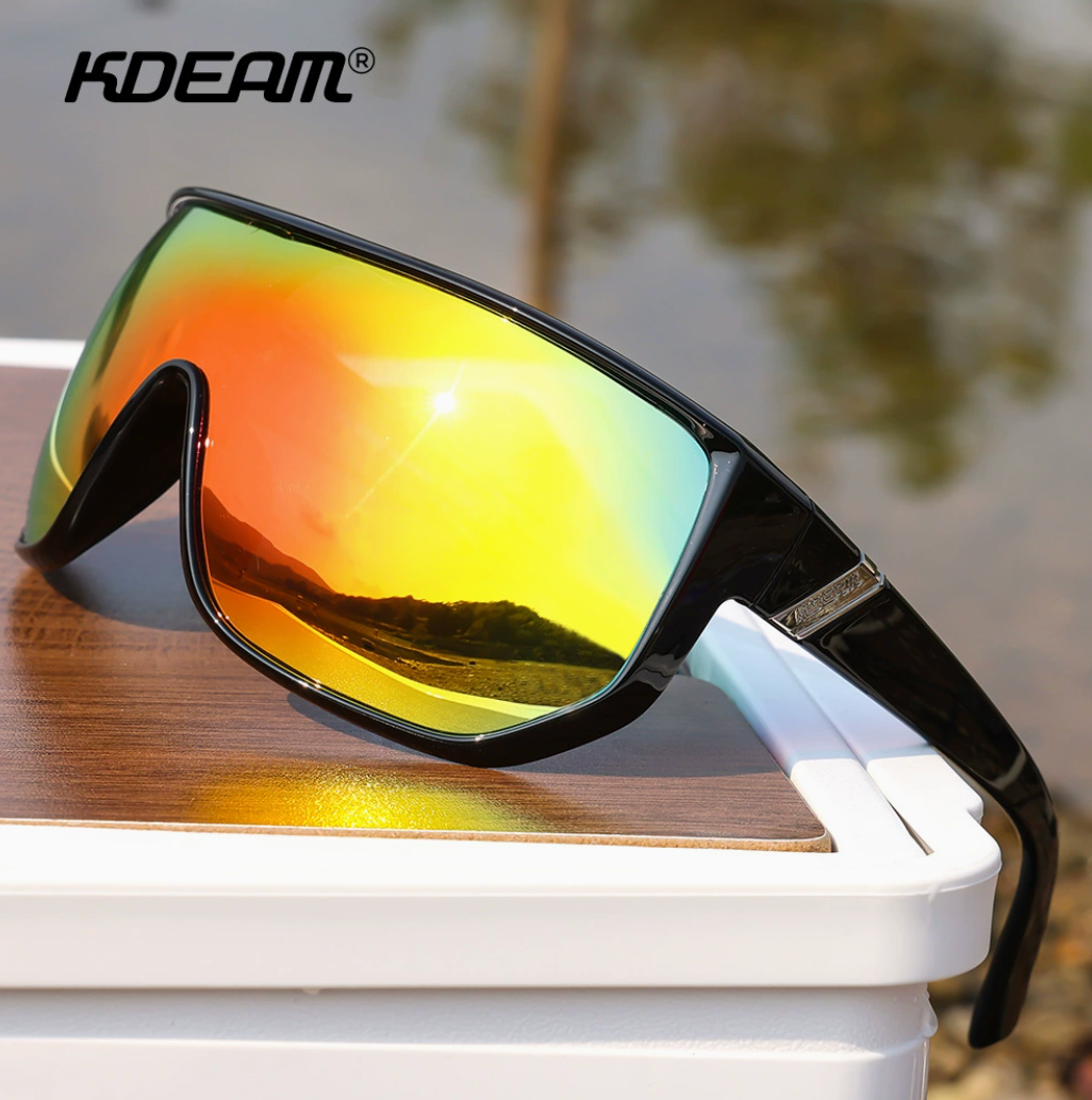 No.052 Polarized Shield Strong Sunlight Protection Modern Sunglasses