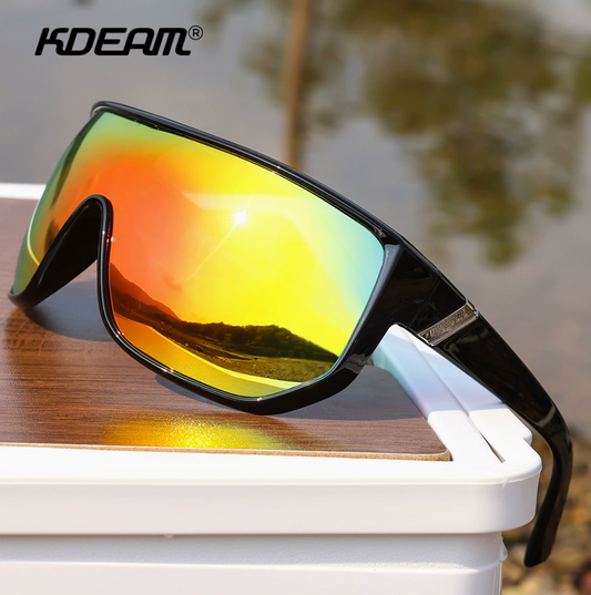 No.052 Polarized Shield Strong Sunlight Protection Modern Sunglasses