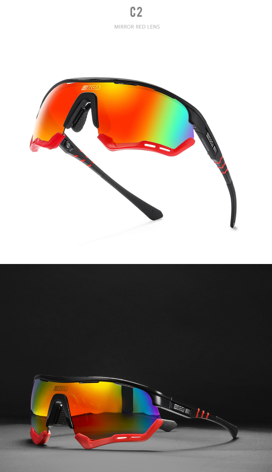 No.059 Polarized TR90 Sport Sunglasses