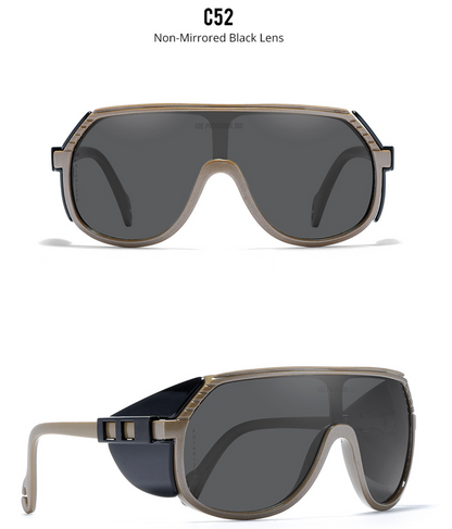 No.061 Polarized Lightweight TR90 Cycling Sport Wraparound Design Sunglasses