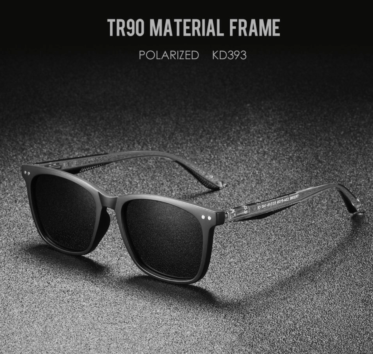 No.062 Polarized TR90 Clean and Simple Design Travel, Outdoor Activities Sunglasses