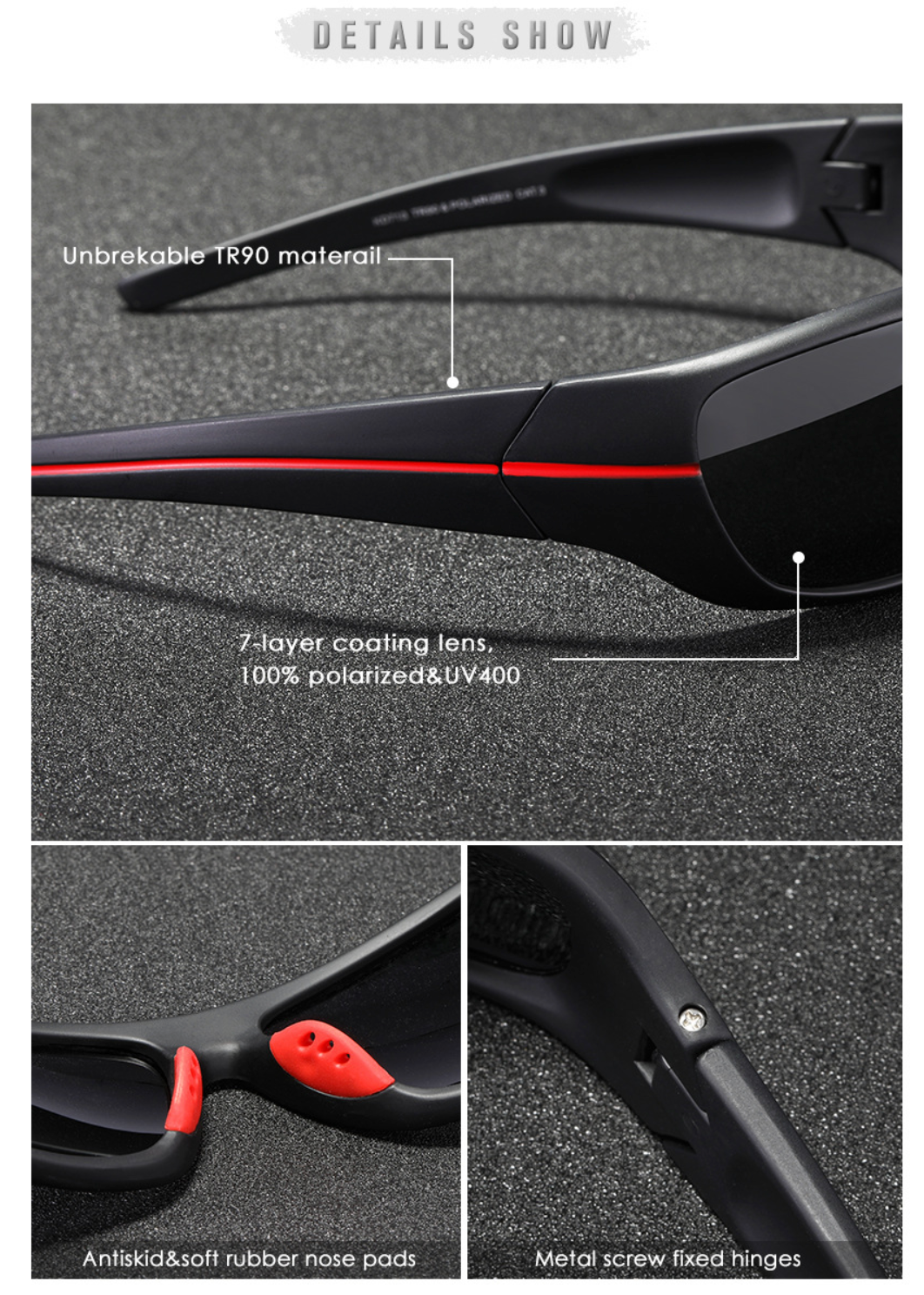 No.054 TAC Polarized Cycling Sunglasses For Cycling, Travel, and Outdoor Sports