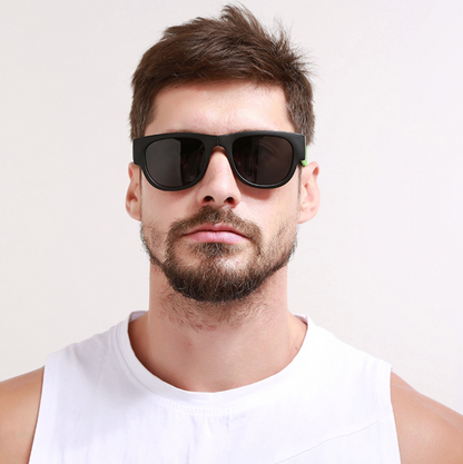 No.055 Polarized Foldable Wrist Wrap Sport Sunglasses For Easy Storage and Portability