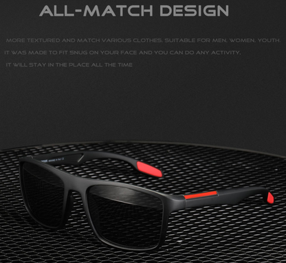 No.057 Polarized Stylish Square Outdoor Activities and Daily Wear Sunglasses