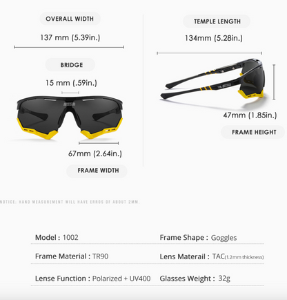 No.059 Polarized TR90 Sport Sunglasses