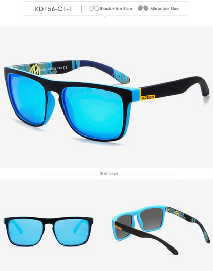No.053 TAC Polarized & Photochromic Driving Square Outdoor Sports Sunglasses