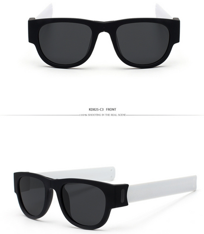 No.055 Polarized Foldable Wrist Wrap Sport Sunglasses For Easy Storage and Portability