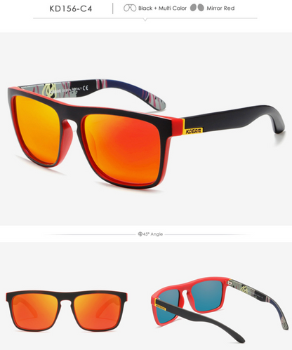 No.053 TAC Polarized & Photochromic Driving Square Outdoor Sports Sunglasses