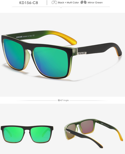 No.053 TAC Polarized & Photochromic Driving Square Outdoor Sports Sunglasses