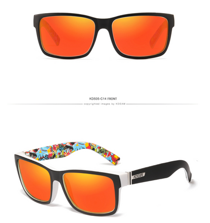 No.058 Polarized Stylish and Colorful Mirrored Outdoor Sport Sunglasses
