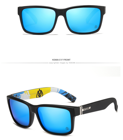 No.058 Polarized Stylish and Colorful Mirrored Outdoor Sport Sunglasses