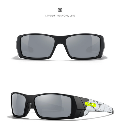 No.056 Polarized  Modern Square High Quality Cycling & Fishing Outdoor Sunglasses
