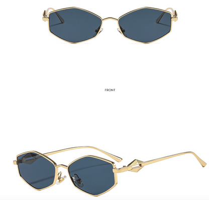 No.013: Hexagon Metal Sunglasses