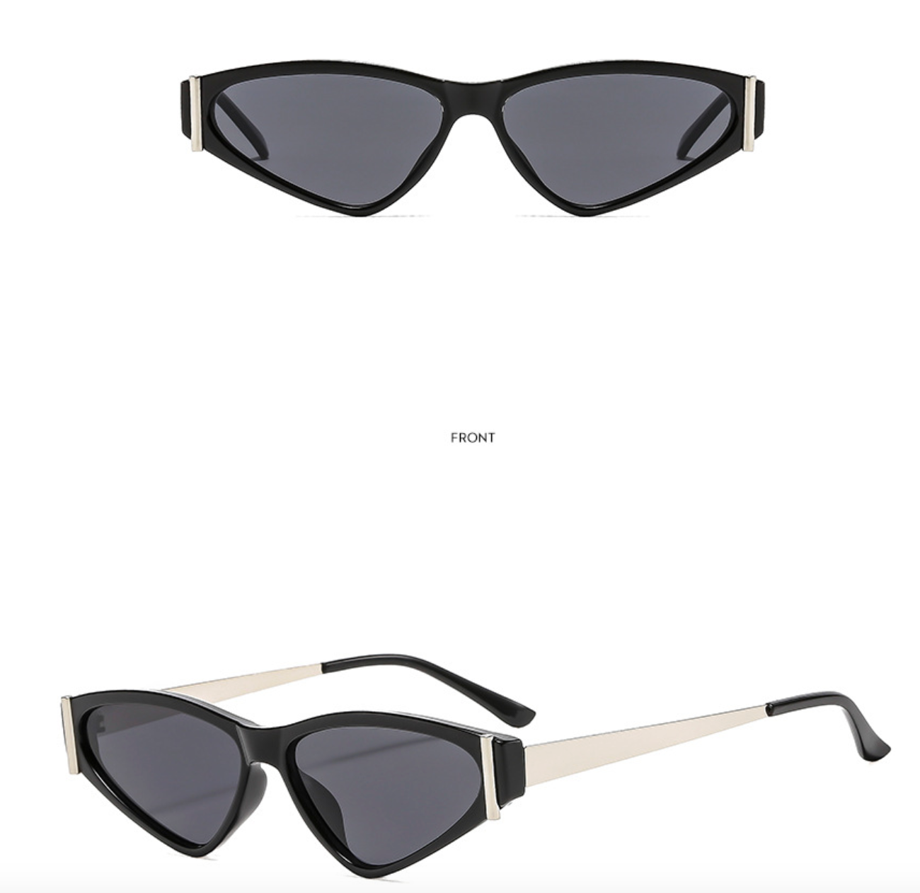 No.015: Triangular Cat-Eye Fashion and Stylish Sunglasses