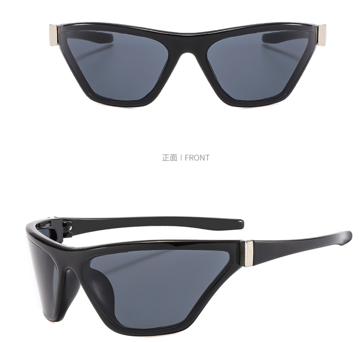 No.002: Geometric Y2K Cycling Sunglasses
