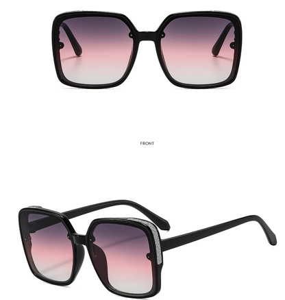 No.007: Retro Oversized Square Sunglasses