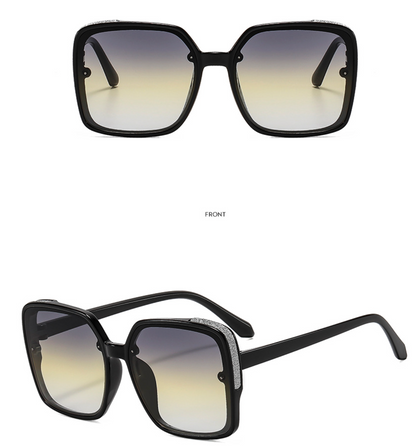 No.007: Retro Oversized Square Sunglasses